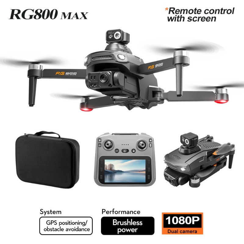 NEW RG800 MAX Drone 1080P HD C - Drone Gimbal 2 Axis 评论和价格