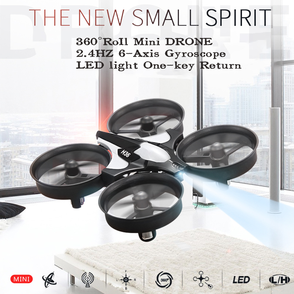 JJRC H36 Mini Drone 2.4G 6-axi - Drone Gimbal 2 Axis 评论和价格