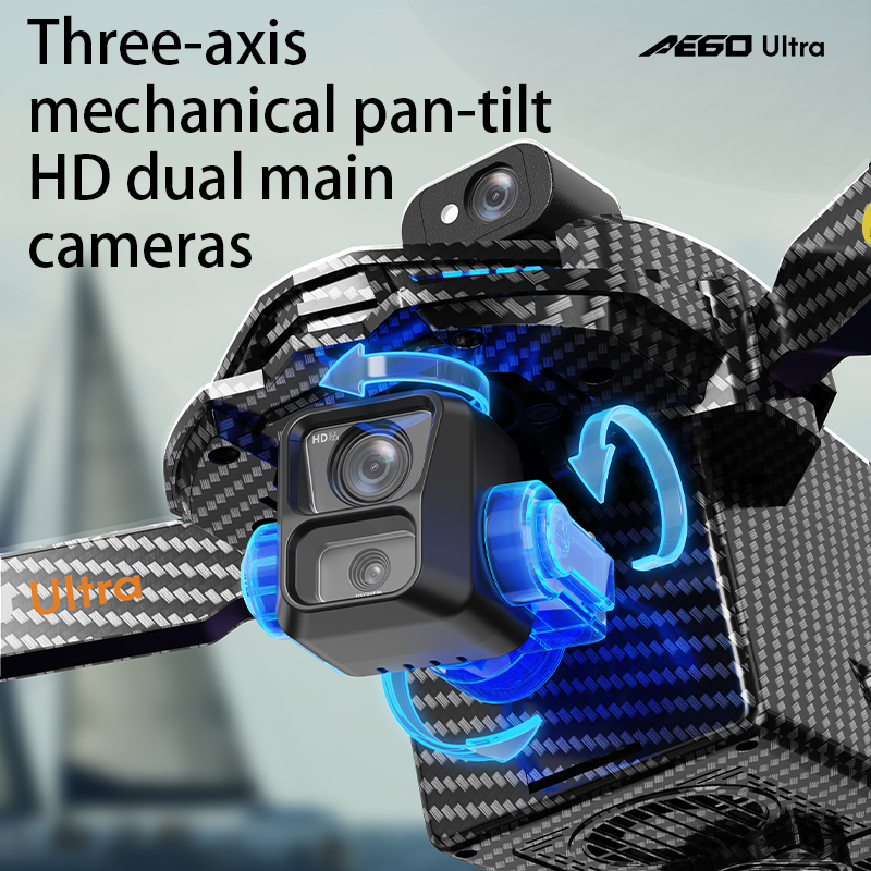 AE60 GPS Drone Professional 8K - Drone Gimbal Brushless 评论和价格