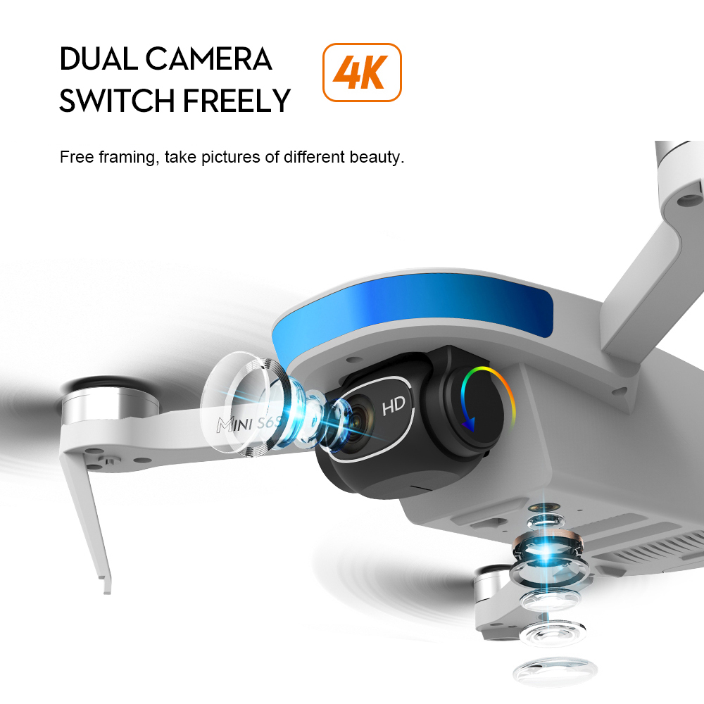S6S GPS Optical Flow Positioni - Drone Gimbal 2 Axis 评论和价格