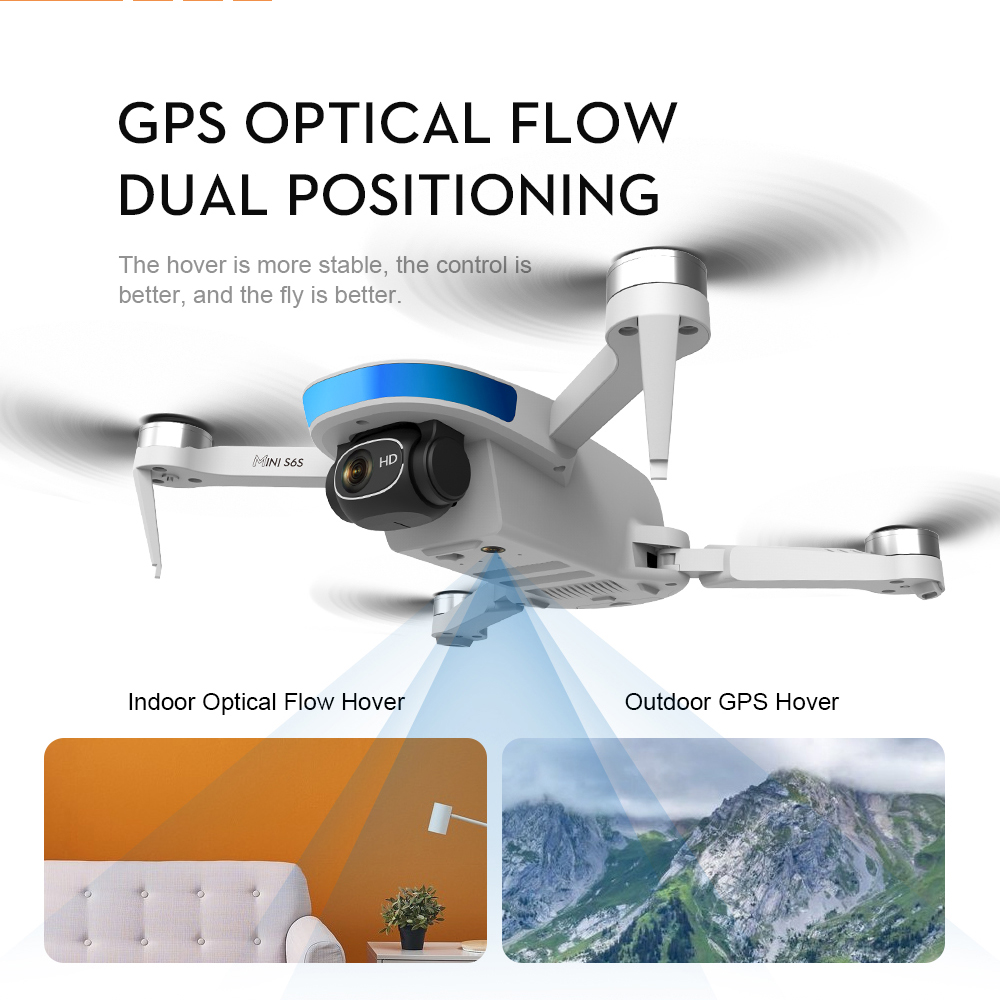 S6S GPS Optical Flow Positioni - Drone Gimbal 2 Axis 评论和价格